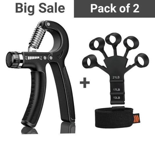 Finger Gripper & Hand Gripper Pack Of 2